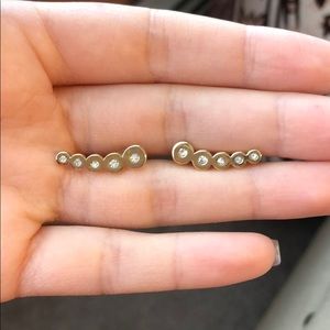 Kate Spade ear climbers